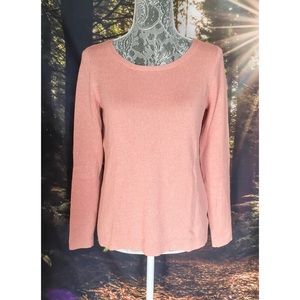Coral Sweater NWOT